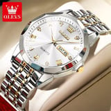 OLEVS Men's Luxury Quartz Wrist Watch – Stainless Steel | Buy 1 Get 1 FREE Offer 4