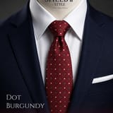 Dot Burgundy 1