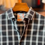 Aurenzo Black Check Casual Shirt 2