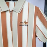 Stripe Polo T-Shirt 2