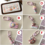 Kawaii Music Bear Keychain 5