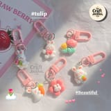 Radish Rabbit Keychain 2