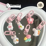 Radish Rabbit Keychain 4