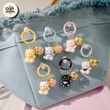 Cat with Bell Keychain 4