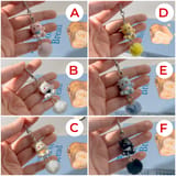Cat Phone Charm with Pom Pom 5
