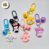 Sanrio Cartoon Series Bell Keychain 3