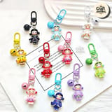 Astronaut Bell Keychain 2