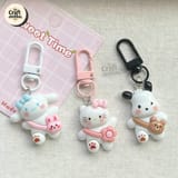 Japanese Sanrio Satchel Keychain 1