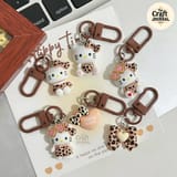 Leopard Cartoon Keychain 1
