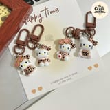 Leopard Cartoon Keychain 2