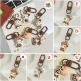 Leopard Cartoon Keychain 4