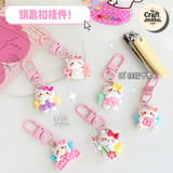My Melody Cherry Blossom Fairy Cat Keychain 3