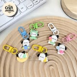 Cartoon Puppy Pochacco Dog Keychain 3