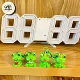 Mini Frog Keychain – Anime Style Frog Figurine Charm 1