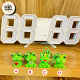 Mini Frog Keychain – Anime Style Frog Figurine Charm 2