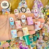 Dove Chocolate Bar Keychain – Kawaii Bunny Candy Wrapper Charm 2