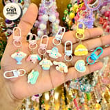Cute Cinnamoroll Style Keychain – Ice Cream & Cupcake Bag Charm 1