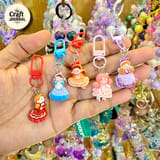 Cute Princess Doll Keychain – Fairy Tale Dress Bag Charm 1