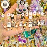 Cute Kitty Cat Metal Keychain – Enamel Bag Charm with Tail 2