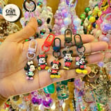 Cute Mickey Mouse Keychain – Disney Style Figurine Bag Charm 1