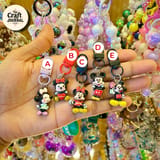 Cute Mickey Mouse Keychain – Disney Style Figurine Bag Charm 2