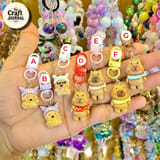 Kawaii Capybara Keychain 2