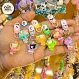 Cute Sanrio Bouquet Keychain – Kawaii Character Flower Bag Charm 2