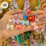 Mini Ribbon Bag Keychain – Cute Bow Charm Collection 1
