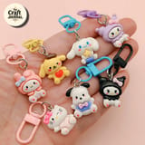 Cute Sanrio Character Keychain – Kawaii Bag Charm Set 1