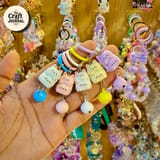 Cute Chubby Cat Bell Keychain – Kawaii Stacked Cat Bag Charm 2