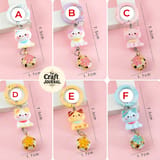 Cute Pastel Cat Bell Keychain – Kawaii Kitty Bag Charm 4