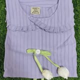 Premium Soft Cotton Ruffle Collar Tops/Kurti for Women 2