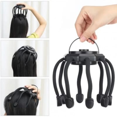 Electric Head Massager – Smart Scalp Relaxation Device for Stress Relief & Sleep