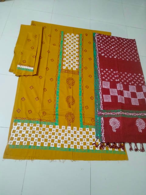 কাঠের ব্লকের থ্রি পিস
