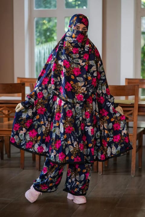 Plazo Khimar Set-217