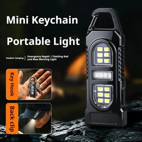 Keychain USB Rechargeable Flashlight