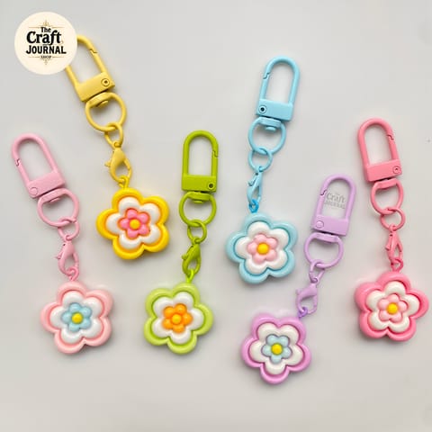 Floral Keychain