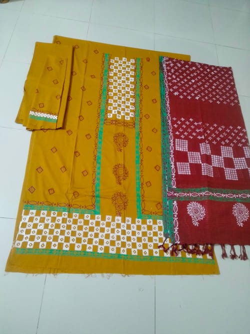 কাঠের ব্লকের থ্রি পিস