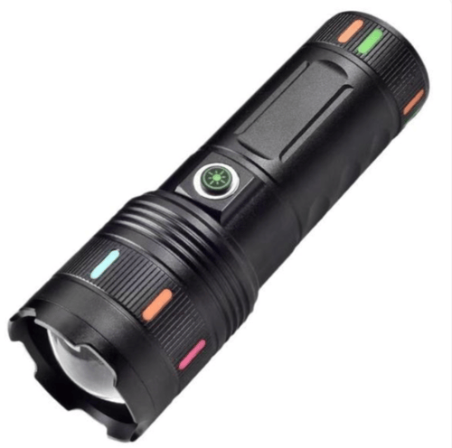 SD-S701 Rechargeable LED Flashlight | High Power Type-C Torch Light Bangladesh