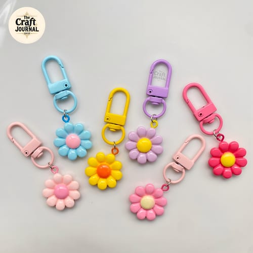 Floral Keychain
