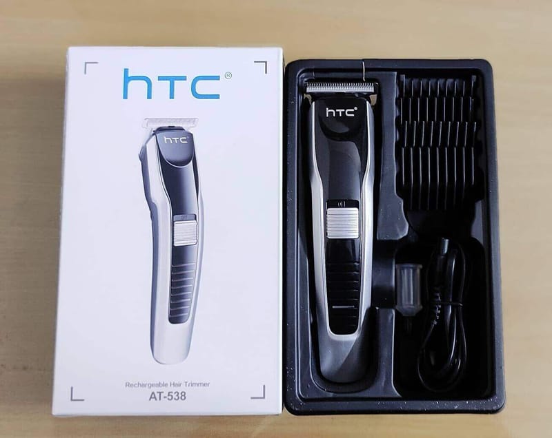 HTC AT 538 Rechargeable Hair and Beard Trimmer for Men