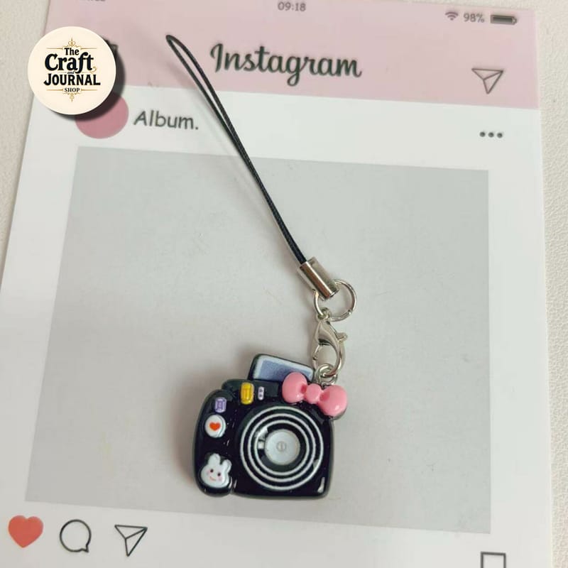 Camera Phone Charm