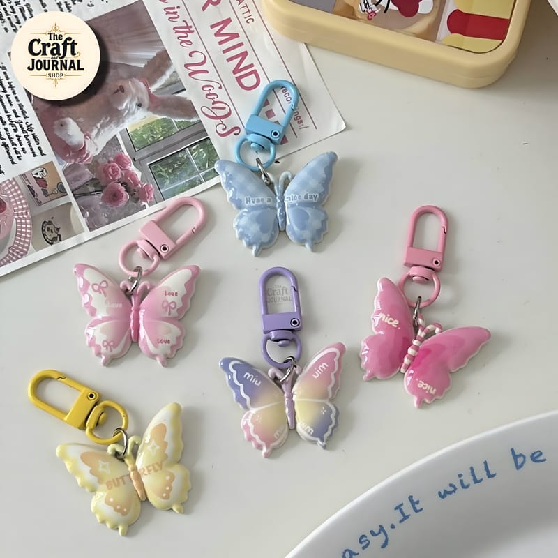 Butterfly Keychain