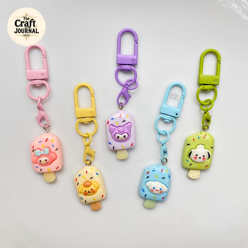 Sanrio Ice-Cream Keychain