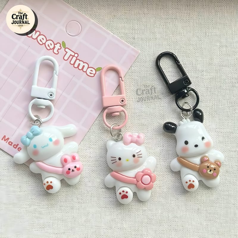 Japanese Sanrio Satchel Keychain